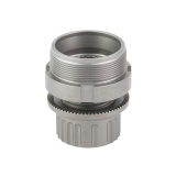 RQD Tri Lug, Suppressor Mount, 9MM, HUB Compatible Suppressor to B&T/HK Spec Tri-Lug Barrel, Stainless Steel and Titanium Finish SD-145712
