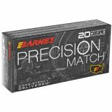 Precision Match Burner, 6.5 Grendel, 120 Grain, Open Tip Match, 20 Round Box 30831