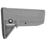 BCMGUNFIGHTER MOD 0 Stock, Wolf Gray Finish BCM-GFS-MOD-0-WG