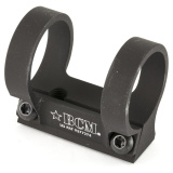 BCMGUNFIGHTER Ring Light Mount, 1", KeyMod, MOD 0, Black Finish BCM-LM1-M0-KM
