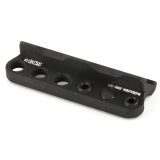 BCMGUNFIGHTER Scout Mount Modular KeyMod, Fits SureFire Scout Light, Black Finish BCM-SLM-KM