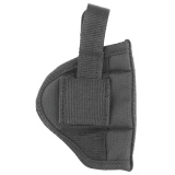Belt and Clip Ambidextrous Holster For Most Revolvers With 2-2.5 Inch Barrels Black
