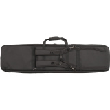 Double Suppressor Tactical Rifle Bag, 52", Poly Oxford Nylon Material, Black BDT74-52B