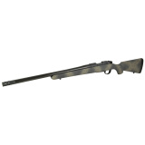 B-14 Series Ridge Carbon Wilderness Rifle, Bolt Action Rifle, 308 Winchester, 20" Barrel - Carbon Fiber, Threaded 5/8-24, with Omni Muzzle Brake, Cerakote Finish, Black, Synthetic Stock, Fits Remington 700 Scope Base with 6X48 Screws, 4 Rounds, AICS Styl