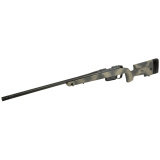 B-14 Series HMR Carbon Wilderness Rifle, Bolt Action Rifle, 6.5 PRC, 26" Barrel - Carbon Fiber, Threaded 5/8-24, with Omni Muzzle Brake, Cerakote Finish, Black, Overmolded Mini-Chassis Stock, Fits Remington 700 Scope Base with 6X48 Screws, 3 Rounds, AICS