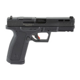 BP9, Double Action, Semi-automatic, Steel Frame Pistol, Full Size, 9MM, 4.25" Barrel, Matte Finish, Black, Polymer Grips, 3-Dot Sights, Optics Ready, 17 Rounds, 2 Magazines BP9FSMOR