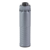 Ti-30, Suppressor, .30 Cal, Titanium Construction, Cerakote Finish, Gray, Closed and Vented Endcap Included BTi-30G