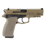 TPR9, Double Action/Single Action, Semi-automatic, Polymer Frame Pistol, Full Size, 9MM, 4.3" Barrel, Matte Finish, Flat Dark Earth, Polymer Grips, Fixed Sights, 17 Rounds, 1 Magazine TPR9FDE