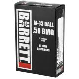 Ammo, 50BMG, 661Gr, Full Metal Jacket, 10 Rounds per Box, 2,750fps 14670