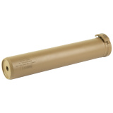 AM338 Suppressor, 338 Lapua, 10.3", 1.6 lbs, High Temp C Series, Coyote Brown 17434-KIT