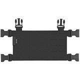 Foundation, Placard MOLLE Flat, Nylon, Black 37FS11BK