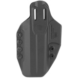 Stache, Inside Waistband Holster, Ambidextrous, Fits Glock 17/22/31, Black, Polymer 416000BK