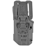 T-Series L2D, Duty Holster, Right Hand, Black, Fits Glock 17/22/31 With TLR1/TLR2, Includes Jacket Slot Belt Loop 44N200BKR