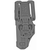 T-Series, L3D, Duty Holster, Right Hand, Fits Glock 17/19/22/23/31/32/45/47, Includes Jacket Slot Belt Loop, Black Basketweave Finish, Polymer 44N500BWR