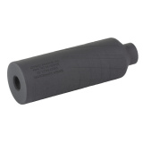 Banish 9K, Suppressor, 9MM, 4.1" Length, 1.3" Diameter, Titanium Construction, Cerakote Finish, Black, 1/2X28 Direct Thread Mount, 2.7oz 100000111179