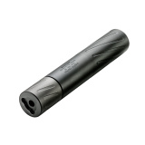 Banish 30-V2, Suppressor, .308 Winchester, 8.17" Length with Tube Extension, 6.4" Without Extension, 1.5" Diameter, Titanium Construction, Cerakote Finish, Black, HUB Compatible, Includes 5/8X24 Direct Thread Mount, 8.6oz 100000111352
