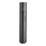 Banish 30-V2, Suppressor, .308 Winchester, 8.17" Length with Tube Extension, 6.4" Without Extension, 1.5" Diameter, Titanium Construction, Cerakote Finish, Black, HUB Compatible, Includes 5/8X24 Direct Thread Mount, 8.6oz 100000111352