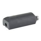 BANISH 20, Suppressor, 20 Gauge, 7.57" Length, 3" Wide and 2.08" Tall Diameter, Titanium Construction, Cerakote Finish, Black, Includes IC, M, F Choke Tubes, 14.7oz 100000111550