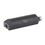 BANISH 410, Suppressor, 410 Bore, 6.37" Length, 2" Wide and 1.45" Tall Diameter, Titanium Construction, Cerakote Finish, Black, Includes IC, M, F Choke Tubes, 7.2oz 100000111552