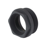 HUB Adapter Mount, HUB to BANISH Muzzle Brake, Oxide Finish, Black, 1.375X24 HUB Threads 100000310279