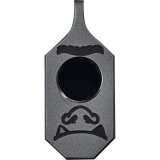 250th Redneck Version, Derringer, .45-70 Gov't, 4.25" 250th Anniversary Engraved Flat Barrel, Stainless Steel, Silver, Black B6 Resin Grips, 2 Rounds, Trigger Guard BACY-250TH-45-70