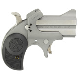 Rawhide, Derringer, 357 Magnum/38 Special, 2.5" Barrel, Rough and Tumble Finish, Silver, Nylon Grips, Fixed Sights, Manual Safety, 2 Rounds, With Trigger Guard BARHW-357-38