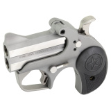 Roughneck Derringer, 45ACP, 2.5" Barrel, Steel Frame, Stainless Finish, Rubber Grips, Fixed Sights, 2Rd, Trigger Guard BARN-45ACP