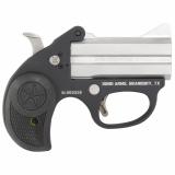 Stinger Derringer, 380 ACP, 2.5" Barrel, Black Aluminum Frame, With Trigger Guard, Fixed Sights, Rubber Grips, 2Rd BASL-380ACP