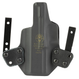 Mini Wing IWB, Belt Holster, Fits Springfield Echelon, Kydex, Black, 1.75" Belt Loops, Adjustable, Optics Ready, Tall Sights Compatible, Right Hand 160923