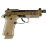 80X Cheetah Tactical 380ACP, 4.4" Threaded Barrel, Polymer Grip, Manual Safety/Decocker, Matte Finish, Desert, Front Picatinny Rail, Optic Ready, 15 Rounds, 2 Magazines J80XTD15 Double Action/Single Action, Semi-automatic, Metal Frame Pistol
