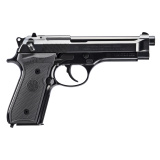 92SB 50th Anniversary Edition, Semi-automatic, Double Action/Single Action, Metal Frame Pistol, Full Size, 9MM, G10 Grips, Anodized Finish, Black, 4.9" Barrel, Fixed Sights, 15 Rounds, 2 Magazines, Include Challenge Coin and History Booklet J92SB15