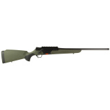 BRX1, Straight Pull Bolt Action Rifle, 6.5 Creedmoor, 22" Threaded Barrel, Matte Finish, Black, Green Synthetic Stock, 5 Rounds, 1 Magazine JBRX1G382-22