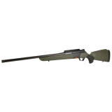 BRX1, Straight Pull Bolt Action Rifle, 6.5 Creedmoor, 22" Threaded Barrel, Matte Finish, Black, Green Synthetic Stock, 5 Rounds, 1 Magazine JBRX1G382-22