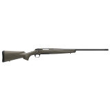 X-Bolt Hunter, Bolt Action Rifle, 30-06 Sprinfield, 22" Sport Contour Barrel, Threaded M13x.75, Muzzle Brake, Blued Finish, Black, Olive Drab Green Composite Stock, 4 Rounds, 1 Magazine 035597226