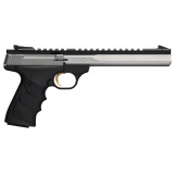 Buck Mark Contour Stainless .22 Long Rifle 7.25 Inch Barrel Polished Flats Pro-Target Adjustable Sights Alloy Frame Matte Black Finish 10 Round