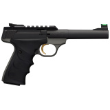 Buck Mark Plus Practical| Semi-automatic Pistol, 22LR, 5.5" Bull Barrel, Aluminum Frame, Black Finish, URX Grip, Fiber Optic Front Sight, 1913 Picatinny Rail Optic Base, 10Rd 051530490