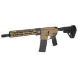 Spec 15 Kinetx, Semi-automatic, AR Pistol, 223 Remington/556NATO, 11.5" Barrel, Black/Tan, B5 Grip, SBA3 Pistol Brace, 30 Rounds, 1 Magazine BRO-S15-KTX-P-TCT-BLK