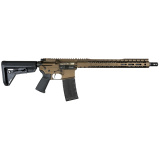 Spec+, Semi-automatic Rifle, AR, 223 Remington/556NATO, 16" Chrom-Moly Barrel, Cerakote Finish, Midnight Bronze, Magpul Pistol Grip, Magpul Stock, Black, 30 Rounds, 1 Magazine BRO-SSP-MB