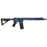We The People, Semi-automatic Rifle, AR, 223 Remington/556NATO, 16" Chrome-Moly Barrel, Cerakote Finish, Blue Battleworn, 15" Free Float M-LOK Handguard, Magpul MOE Stock, 30 Rounds, 1 Magazine BRO-WTP-BLB