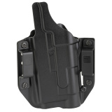 BCA Light Bearing, OWB Concealment Holster, 1.5" Belt Loops, Fits Glock 17/22/31/47 w/Streamlight TLR-1, Right Hand, Black, Polymer, Does not fit Glock Gen 5 40SW BC30-1004