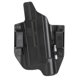 BCA Light Bearing, OWB Concealment Holster, 1.5" Belt Loops, Fits Glock 19/19X/23/32/45 w/SureFire X300, Right Hand, Black, Polymer, Does not fit Glock Gen 5 40SW BC30-1005