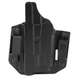BCA Light Bearing, OWB Concealment Holster, 1.5" Belt Loops, Fits Glock 19/19X/23/32/45 w/Streamlight TLR-7, Right Hand, Black, Polymer, Does not fit Glock Gen 5 40SW BC30-1010