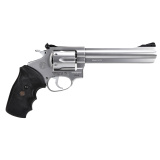 RM66, Double Action/Single Action, Steel Framed Revolver, 357 Magnum, 6" Barrel, Stainless Steel Finish, Silver, Rubber Grips, Fixed Sights, 6 Rounds 2-RM669