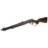 R95 Trapper, Lever Action Rifle, 454 Casull, 16.5"Barrel, Oxide Finish, Black, Buckhorn Rear Sights, Drift Adjustable Front Sight, Wood Stock, 7 Round 950454161