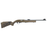 RS22, Semi-automatic Rifle, 22LR, 18" Barrel, Matte Finish, Bronze, USA 250th Edition Synthetic Stock, Fiber Optic Front Sight, Fully Adjustable Fiber Optic Rear, Manual Thumb Safety, 10 Rounds, 1 Magazine RS22L1811L-USA