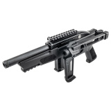 RS22 Pistol, Semi-automatic, Polymer Frame Pistol,Compact, 22 LR, 6" Threaded Barrel, Matte Finish, Black, Folding Brace, AR-style Pistol Grip, Picatinny Rail, Manual Safety, 10 Rounds, 1 Magazine RS22P6BK-SB