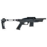 RS22 Pistol, Semi-automatic, Polymer Frame Pistol,Compact, 22 LR, 6" Threaded Barrel, Matte Finish, Black, Folding Brace, AR-style Pistol Grip, Picatinny Rail, Manual Safety, 10 Rounds, 1 Magazine RS22P6BK-SB
