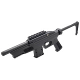 RS22P, Semi-automatic, Polymer Frame Pistol, 22LR, 6" Threaded Barrel, 1/2X28 Thread Pitch, Matte Finish, Black, Strike Industries FSA Lite Folding Brace, Picatinny Rail for Optics, 10 Rounds, 1 Magazine RS22P6BK-SMPB
