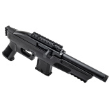 RS22 Pistol, Semi-automatic, Polymer Frame Pistol,Compact, 22LR, 6" Threaded Barrel, Matte Finish, Black, AR-style Pistol Grip, Picatinny Rail, Manual Safety, 10 Rounds, 1 Magazine RS22P6BK