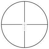 Droptine 4.5-14x42mm Ballistic Plex Reticle Matte Black Finish